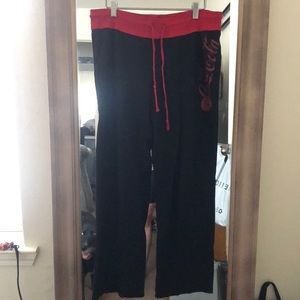 Black lounge pants